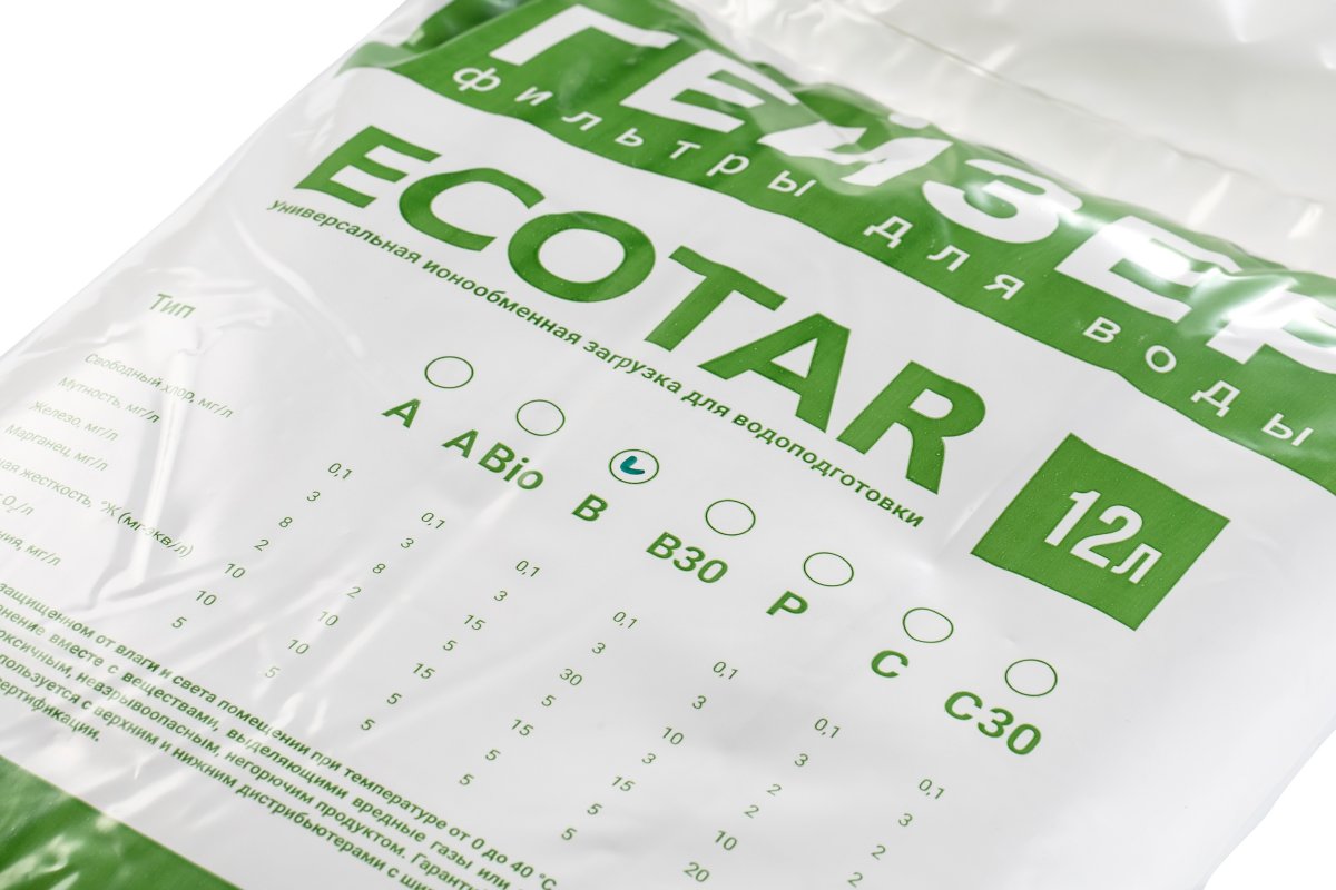 Гейзер Мультикомпонентная загрузка Ecotar B (12 л) 40220